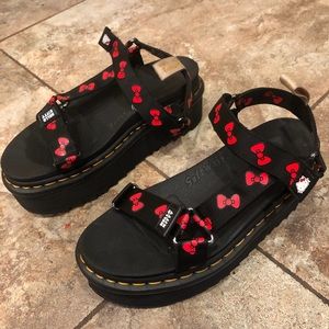 !!SOLD!! Hello Kitty Doc Marten Platform sandals